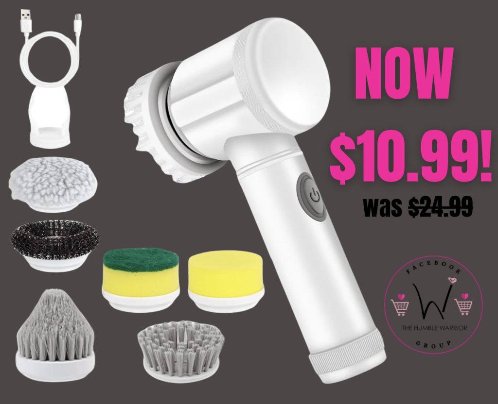 electric spin scrubber!